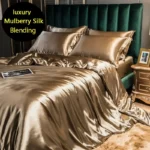 blending Mulberry Silk Bedding Set Silky High-end